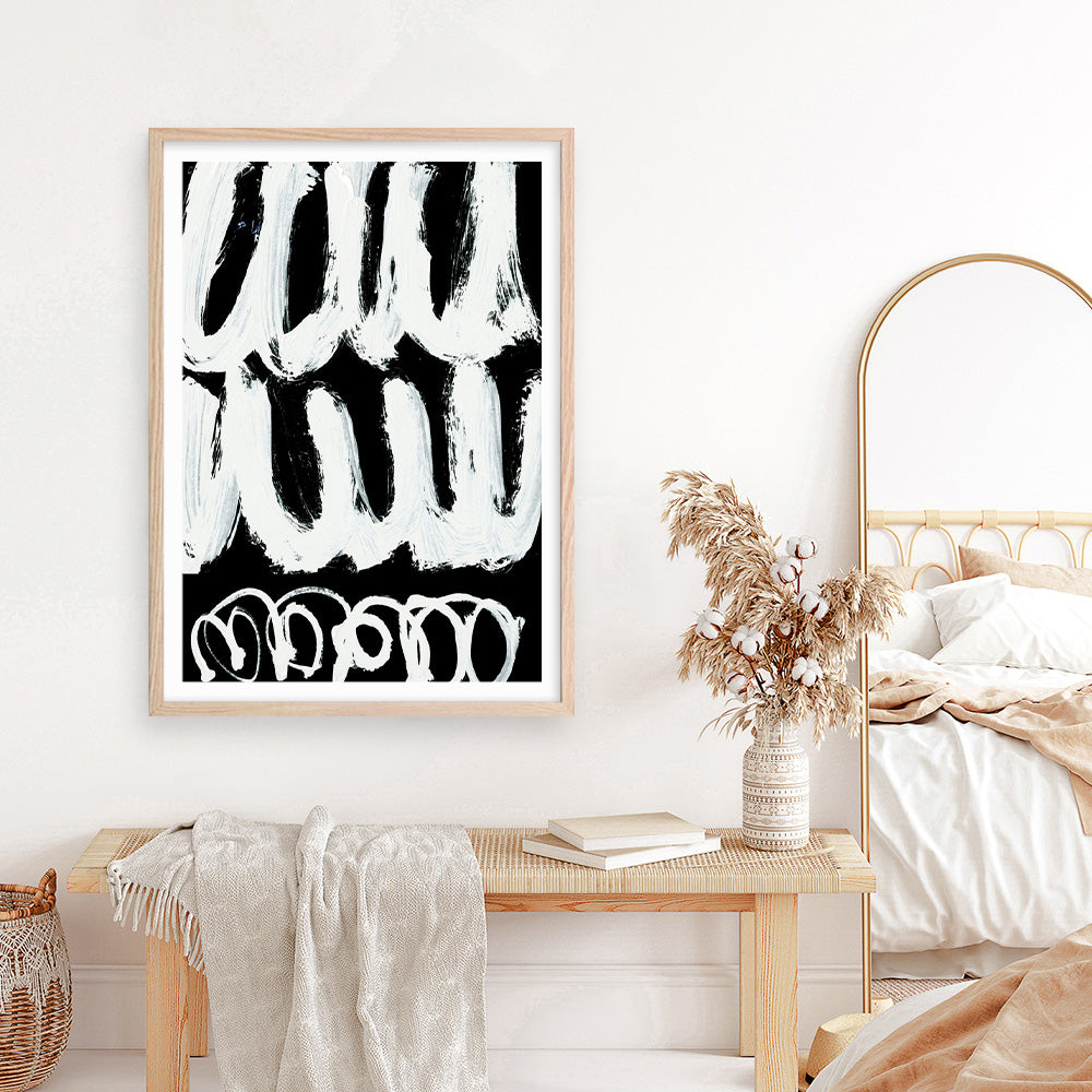 Shop Blop Art Print a painted abstract themed wall art print from The Print Emporium wall artwork collection - Buy Australian made fine art painting style poster and framed prints for the home and your interior decor room, TPE-DH-015-AP