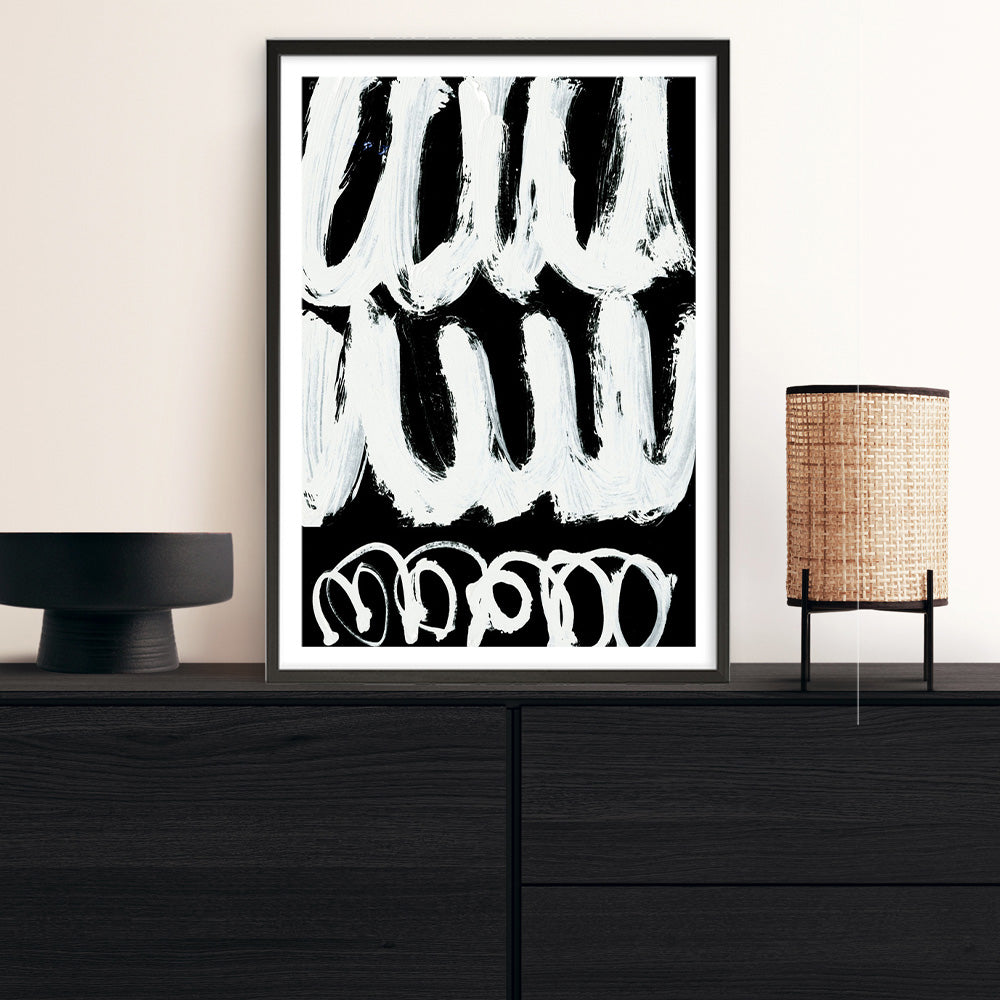 Shop Blop Art Print a painted abstract themed wall art print from The Print Emporium wall artwork collection - Buy Australian made fine art painting style poster and framed prints for the home and your interior decor room, TPE-DH-015-AP