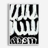 Shop Blop Canvas Print a painted abstract themed framed canvas wall art print from The Print Emporium artwork collection - Buy Australian made fine art painting style stretched canvas prints for the home and your interior decor space, TPE-DH-015-CA-35X46-NF