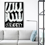 Shop Blop Canvas Print a painted abstract themed framed canvas wall art print from The Print Emporium artwork collection - Buy Australian made fine art painting style stretched canvas prints for the home and your interior decor space, TPE-DH-015-CA-35X46-NF