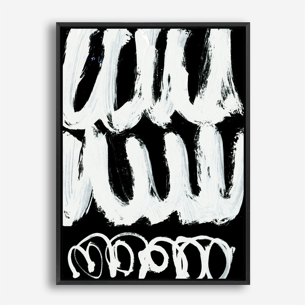 Shop Blop Canvas Print a painted abstract themed framed canvas wall art print from The Print Emporium artwork collection - Buy Australian made fine art painting style stretched canvas prints for the home and your interior decor space, TPE-DH-015-CA-35X46-NF