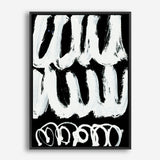 Shop Blop Canvas Print a painted abstract themed framed canvas wall art print from The Print Emporium artwork collection - Buy Australian made fine art painting style stretched canvas prints for the home and your interior decor space, TPE-DH-015-CA-35X46-NF