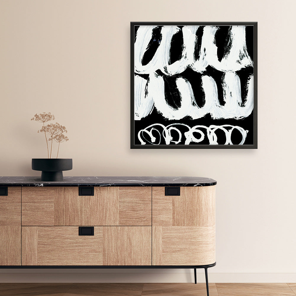 Shop Blop (Square) Art Print a painted abstract themed wall art print from The Print Emporium wall artwork collection - Buy Australian made fine art painting style poster and framed prints for the home and your interior decor room, TPE-DH-245-AP