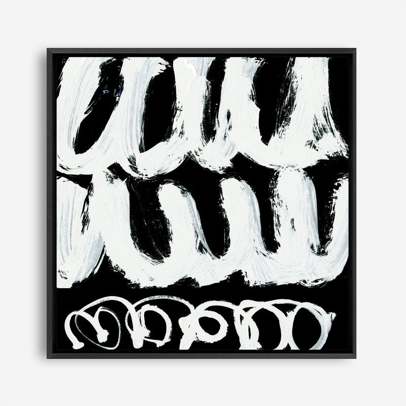 Shop Blop (Square) Canvas Print a painted abstract themed framed canvas wall art print from The Print Emporium artwork collection - Buy Australian made fine art painting style stretched canvas prints for the home and your interior decor space, TPE-DH-245-CA-40X40-NF