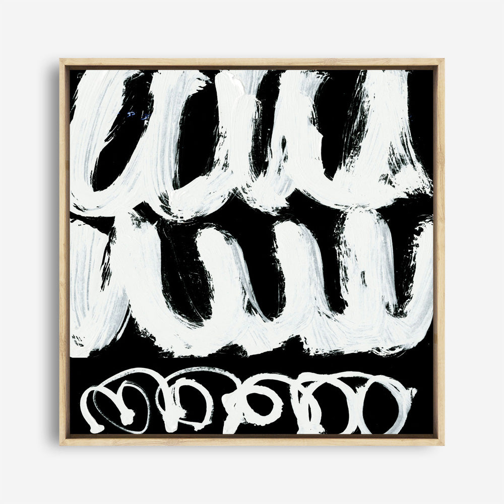 Shop Blop (Square) Canvas Print a painted abstract themed framed canvas wall art print from The Print Emporium artwork collection - Buy Australian made fine art painting style stretched canvas prints for the home and your interior decor space, TPE-DH-245-CA-40X40-NF