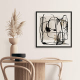 Shop Blotted I (Square) Art Print a painted abstract themed wall art print from The Print Emporium wall artwork collection - Buy Australian made fine art painting style poster and framed prints for the home and your interior decor room, TPE-PC-EZ985-AP