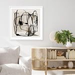 Shop Blotted I (Square) Art Print a painted abstract themed wall art print from The Print Emporium wall artwork collection - Buy Australian made fine art painting style poster and framed prints for the home and your interior decor room, TPE-PC-EZ985-AP