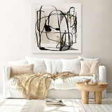 Shop Blotted I (Square) Canvas Print a painted abstract themed framed canvas wall art print from The Print Emporium artwork collection - Buy Australian made fine art painting style stretched canvas prints for the home and your interior decor space, TPE-PC-EZ985-CA-40X40-NF