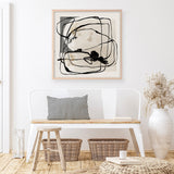 Shop Blotted II (Square) Art Print a painted abstract themed wall art print from The Print Emporium wall artwork collection - Buy Australian made fine art painting style poster and framed prints for the home and your interior decor room, TPE-PC-EZ986-AP
