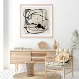 Shop Blotted II (Square) Art Print a painted abstract themed wall art print from The Print Emporium wall artwork collection - Buy Australian made fine art painting style poster and framed prints for the home and your interior decor room, TPE-PC-EZ986-AP