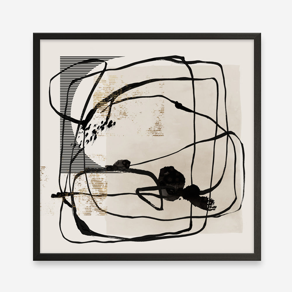 Shop Blotted II (Square) Art Print a painted abstract themed wall art print from The Print Emporium wall artwork collection - Buy Australian made fine art painting style poster and framed prints for the home and your interior decor room, TPE-PC-EZ986-AP