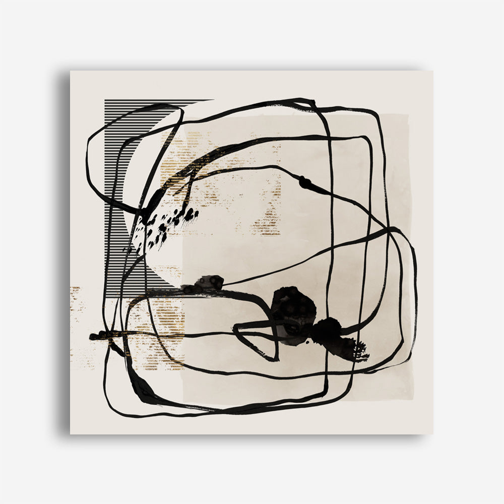 Shop Blotted II (Square) Canvas Print a painted abstract themed framed canvas wall art print from The Print Emporium artwork collection - Buy Australian made fine art painting style stretched canvas prints for the home and your interior decor space, TPE-PC-EZ986-CA-40X40-NF