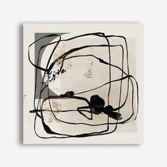 Shop Blotted II (Square) Canvas Print a painted abstract themed framed canvas wall art print from The Print Emporium artwork collection - Buy Australian made fine art painting style stretched canvas prints for the home and your interior decor space, TPE-PC-EZ986-CA-40X40-NF