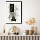 Shop Blotting Ink I Art Print a painted abstract themed wall art print from The Print Emporium wall artwork collection - Buy Australian made fine art painting style poster and framed prints for the home and your interior decor room, TPE-PC-PI181-AP