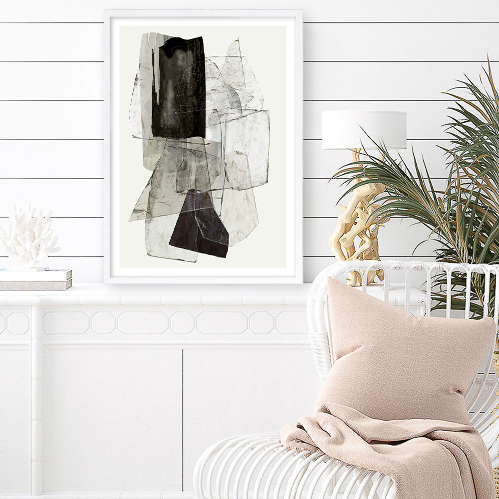 Shop Blotting Ink I Art Print a painted abstract themed wall art print from The Print Emporium wall artwork collection - Buy Australian made fine art painting style poster and framed prints for the home and your interior decor room, TPE-PC-PI181-AP