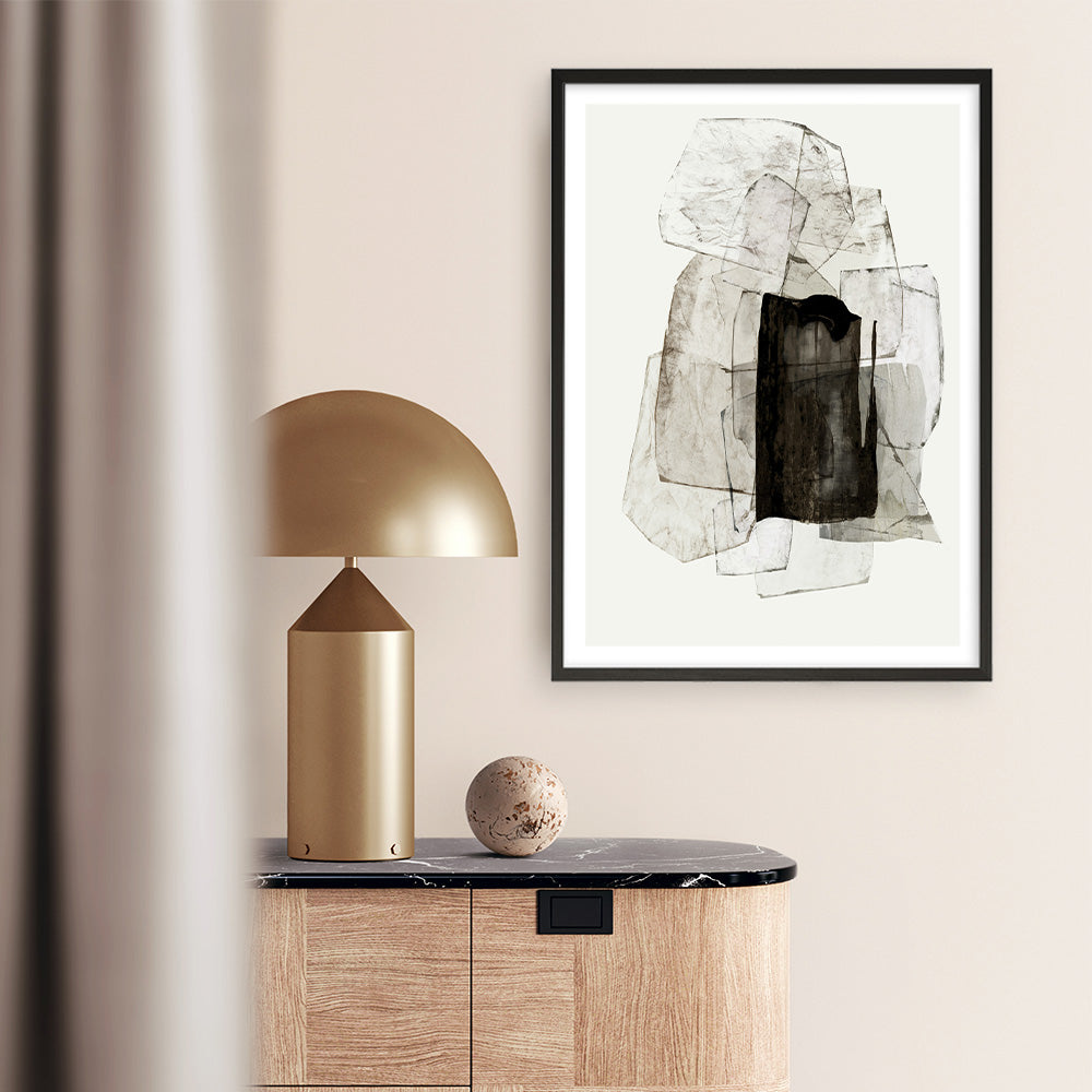 Shop Blotting Ink II Art Print a painted abstract themed wall art print from The Print Emporium wall artwork collection - Buy Australian made fine art painting style poster and framed prints for the home and your interior decor room, TPE-PC-PI182-AP