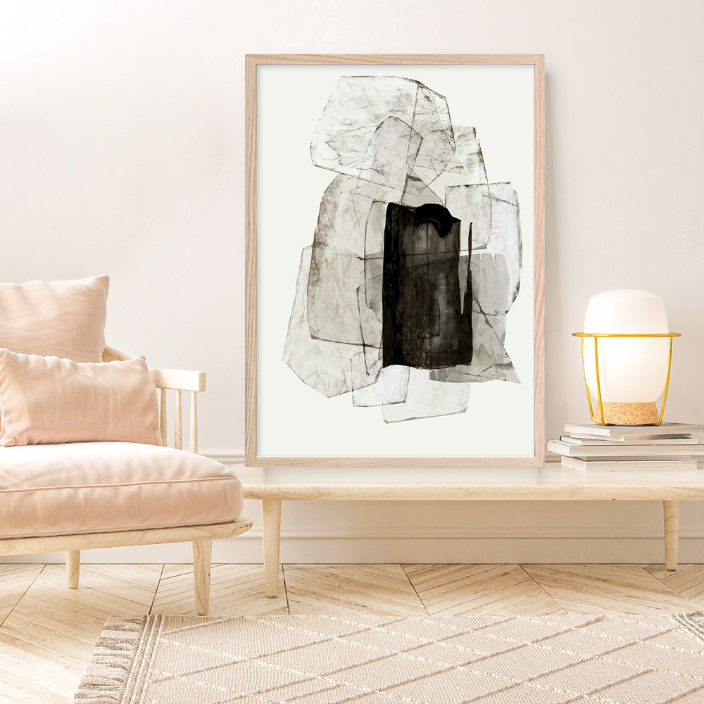 Shop Blotting Ink II Art Print a painted abstract themed wall art print from The Print Emporium wall artwork collection - Buy Australian made fine art painting style poster and framed prints for the home and your interior decor room, TPE-PC-PI182-AP