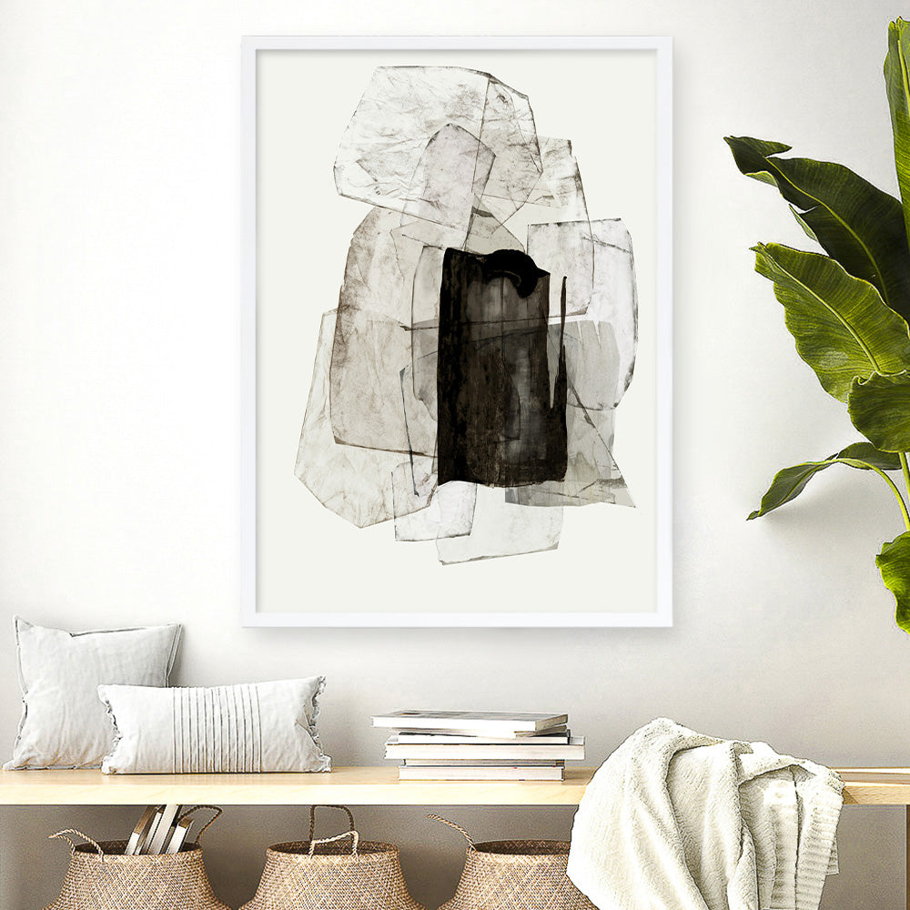 Shop Blotting Ink II Art Print a painted abstract themed wall art print from The Print Emporium wall artwork collection - Buy Australian made fine art painting style poster and framed prints for the home and your interior decor room, TPE-PC-PI182-AP