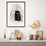 Shop Blotting Ink II Art Print a painted abstract themed wall art print from The Print Emporium wall artwork collection - Buy Australian made fine art painting style poster and framed prints for the home and your interior decor room, TPE-PC-PI182-AP