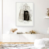 Shop Blotting Ink II Canvas Print a painted abstract themed framed canvas wall art print from The Print Emporium artwork collection - Buy Australian made fine art painting style stretched canvas prints for the home and your interior decor space, TPE-PC-PI182-CA-35X46-NF