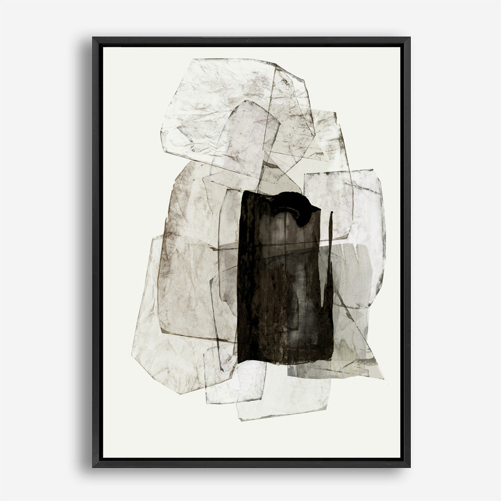 Shop Blotting Ink II Canvas Print a painted abstract themed framed canvas wall art print from The Print Emporium artwork collection - Buy Australian made fine art painting style stretched canvas prints for the home and your interior decor space, TPE-PC-PI182-CA-35X46-NF