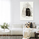 Shop Blotting Ink II Canvas Print a painted abstract themed framed canvas wall art print from The Print Emporium artwork collection - Buy Australian made fine art painting style stretched canvas prints for the home and your interior decor space, TPE-PC-PI182-CA-35X46-NF