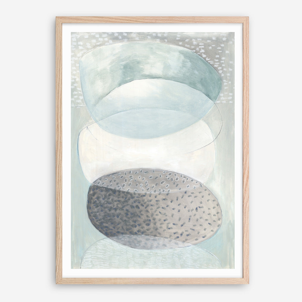 Shop Blue Approach Art Print a painted abstract themed wall art print from The Print Emporium wall artwork collection - Buy Australian made fine art painting style poster and framed prints for the home and your interior decor room, TPE-PC-MW228-AP