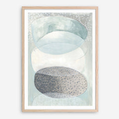 Shop Blue Approach Art Print a painted abstract themed wall art print from The Print Emporium wall artwork collection - Buy Australian made fine art painting style poster and framed prints for the home and your interior decor room, TPE-PC-MW228-AP