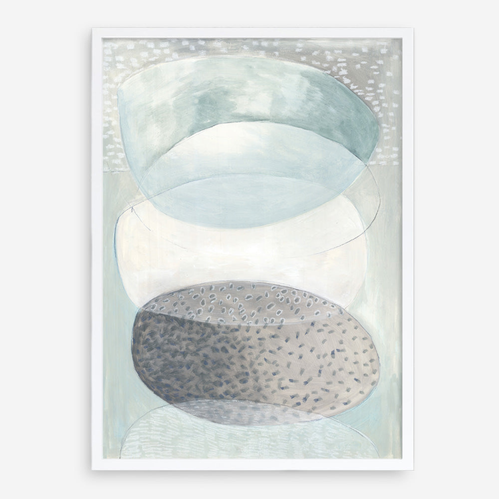 Shop Blue Approach Art Print a painted abstract themed wall art print from The Print Emporium wall artwork collection - Buy Australian made fine art painting style poster and framed prints for the home and your interior decor room, TPE-PC-MW228-AP