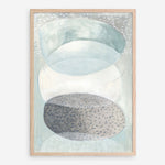 Shop Blue Approach Art Print a painted abstract themed wall art print from The Print Emporium wall artwork collection - Buy Australian made fine art painting style poster and framed prints for the home and your interior decor room, TPE-PC-MW228-AP