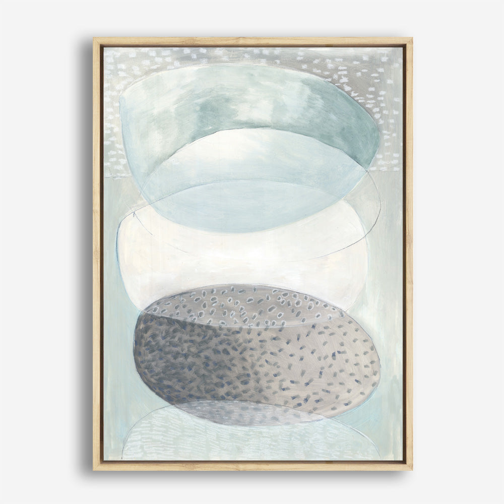 Shop Blue Approach Canvas Print a painted abstract themed framed canvas wall art print from The Print Emporium artwork collection - Buy Australian made fine art painting style stretched canvas prints for the home and your interior decor space, TPE-PC-MW228-CA-35X46-NF