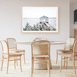 Shop Blue Boat Shed Photo Art Print a coastal themed photography wall art print from The Print Emporium wall artwork collection - Buy Australian made fine art poster and framed prints for the home and your interior decor, TPE-848-AP