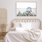 Shop Blue Boat Shed Photo Art Print a coastal themed photography wall art print from The Print Emporium wall artwork collection - Buy Australian made fine art poster and framed prints for the home and your interior decor, TPE-848-AP