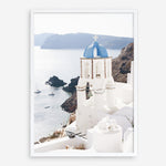 Shop Blue Dome Church Photo Art Print a coastal themed photography wall art print from The Print Emporium wall artwork collection - Buy Australian made fine art poster and framed prints for the home and your interior decor, TPE-1347-AP