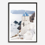 Shop Blue Dome Church Photo Art Print a coastal themed photography wall art print from The Print Emporium wall artwork collection - Buy Australian made fine art poster and framed prints for the home and your interior decor, TPE-1347-AP