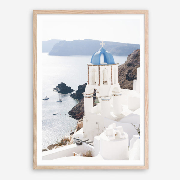 Shop Blue Dome Church Photo Art Print a coastal themed photography wall art print from The Print Emporium wall artwork collection - Buy Australian made fine art poster and framed prints for the home and your interior decor, TPE-1347-AP