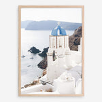 Shop Blue Dome Church Photo Art Print a coastal themed photography wall art print from The Print Emporium wall artwork collection - Buy Australian made fine art poster and framed prints for the home and your interior decor, TPE-1347-AP