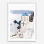 Shop Blue Dome Church Photo Art Print a coastal themed photography wall art print from The Print Emporium wall artwork collection - Buy Australian made fine art poster and framed prints for the home and your interior decor, TPE-1347-AP