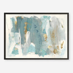 Shop Blue Glaze Art Print a painted abstract themed wall art print from The Print Emporium wall artwork collection - Buy Australian made fine art painting style poster and framed prints for the home and your interior decor room, TPE-PC-BC056-AP