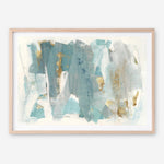 Shop Blue Glaze Art Print a painted abstract themed wall art print from The Print Emporium wall artwork collection - Buy Australian made fine art painting style poster and framed prints for the home and your interior decor room, TPE-PC-BC056-AP