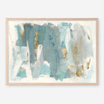 Shop Blue Glaze Art Print a painted abstract themed wall art print from The Print Emporium wall artwork collection - Buy Australian made fine art painting style poster and framed prints for the home and your interior decor room, TPE-PC-BC056-AP