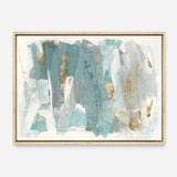 Shop Blue Glaze Canvas Print a painted abstract themed framed canvas wall art print from The Print Emporium artwork collection - Buy Australian made fine art painting style stretched canvas prints for the home and your interior decor space, TPE-PC-BC056-CA-35X46-NF