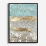 Shop Blue Gold I Canvas Print a painted abstract themed framed canvas wall art print from The Print Emporium artwork collection - Buy Australian made fine art painting style stretched canvas prints for the home and your interior decor space, TPE-PC-WZ076-CA-35X46-NF