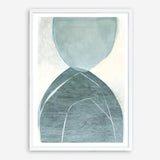Shop Blue Overlay Art Print a painted abstract themed wall art print from The Print Emporium wall artwork collection - Buy Australian made fine art painting style poster and framed prints for the home and your interior decor room, TPE-PC-MW227-AP