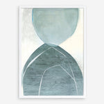 Shop Blue Overlay Art Print a painted abstract themed wall art print from The Print Emporium wall artwork collection - Buy Australian made fine art painting style poster and framed prints for the home and your interior decor room, TPE-PC-MW227-AP