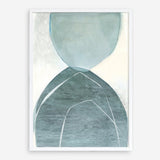 Shop Blue Overlay Art Print a painted abstract themed wall art print from The Print Emporium wall artwork collection - Buy Australian made fine art painting style poster and framed prints for the home and your interior decor room, TPE-PC-MW227-AP