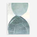 Shop Blue Overlay Art Print a painted abstract themed wall art print from The Print Emporium wall artwork collection - Buy Australian made fine art painting style poster and framed prints for the home and your interior decor room, TPE-PC-MW227-AP