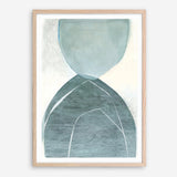 Shop Blue Overlay Art Print a painted abstract themed wall art print from The Print Emporium wall artwork collection - Buy Australian made fine art painting style poster and framed prints for the home and your interior decor room, TPE-PC-MW227-AP