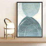 Shop Blue Overlay Art Print a painted abstract themed wall art print from The Print Emporium wall artwork collection - Buy Australian made fine art painting style poster and framed prints for the home and your interior decor room, TPE-PC-MW227-AP