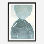 Shop Blue Overlay Art Print a painted abstract themed wall art print from The Print Emporium wall artwork collection - Buy Australian made fine art painting style poster and framed prints for the home and your interior decor room, TPE-PC-MW227-AP